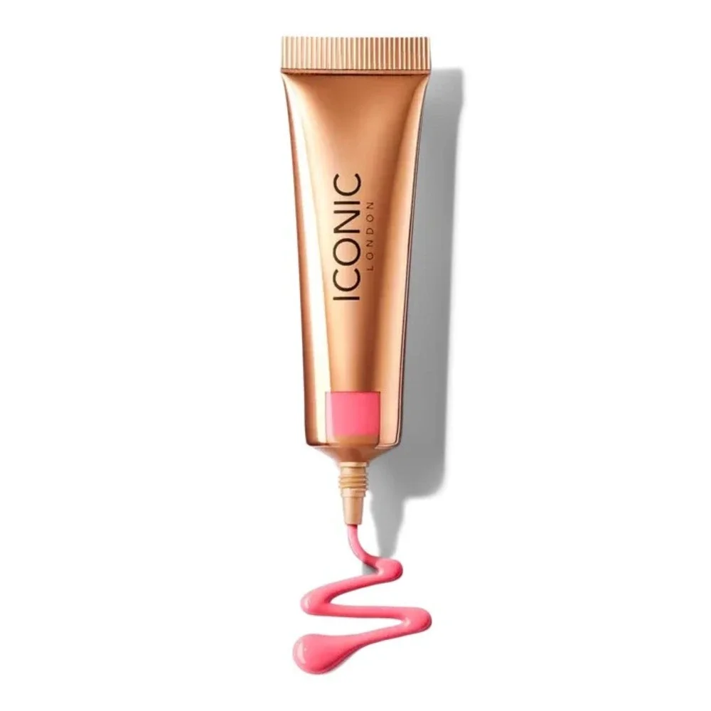NIB! - ICONIC London Women's‎ Liquid Blush Makeup Color - Power Pink - Full Size